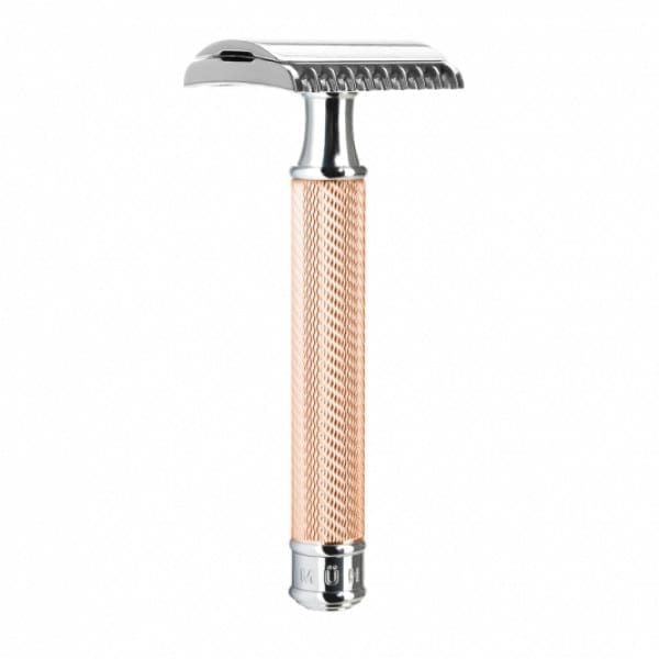 MUEHLE R41 ΠΑΡΑΔΟΣΙΑΚΟ ΔΙΠΛΟ ΞΥΡΑΦΙ ROSE GOLD (OPEN COMB)