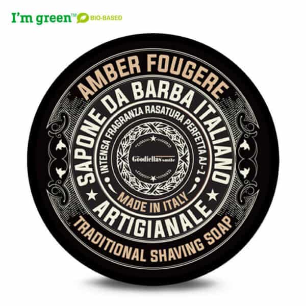 sapone-barba-loop-thegoodfellasmile-1-1-600x600 The Goodfellas Smile Shaving Cream Amber Fougere Formula AJ-1 100ml