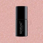 ΗΜΙΜOΝΙΜΟ ΒΕΡΝIΚΙ SEMILAC 804 EXTEND CARE 8IN1 GLITTER SOFT BEIGE 7ML