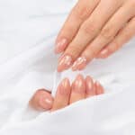 ΗΜΙΜOΝΙΜΟ ΒΕΡΝIΚΙ SEMILAC 804 EXTEND CARE 8IN1 GLITTER SOFT BEIGE 7ML - Image 2