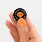 ημιμόνιμο βερνίκι Semilac UV Hybrid 416 Golden Orange 7ml