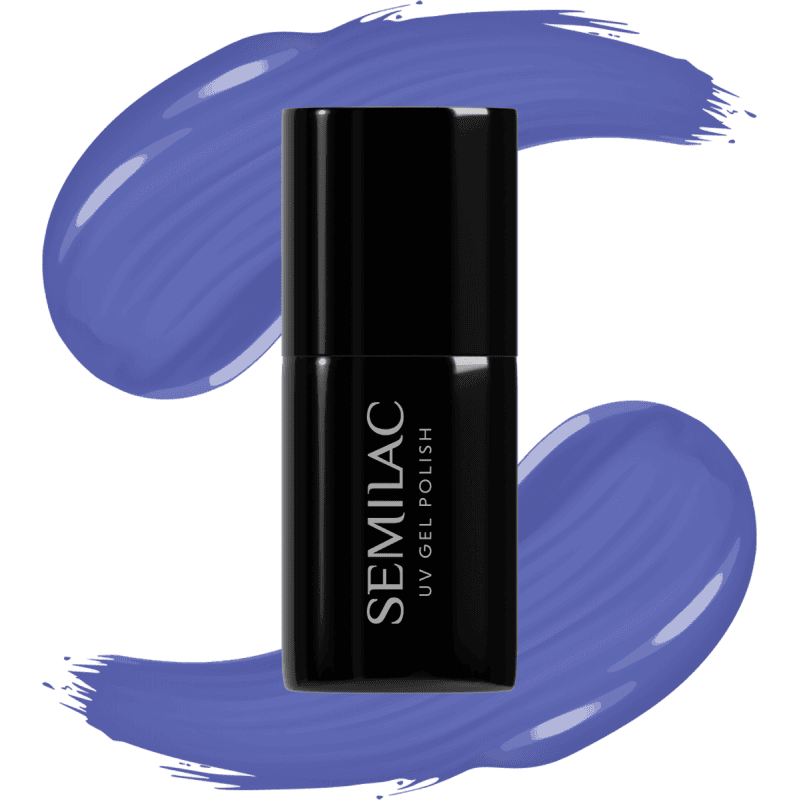 ΗΜΙΜΟΝΙΜΟ ΒΕΡΝΙΚΙ SEMILAC UV GEL NEON 602 DARK JEANS 7ML ημιμόνιμο βερνίκι Semilac UV Gel Dark Jeans 7ml