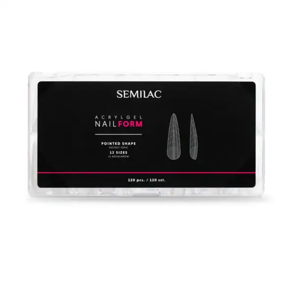 Semilac Acrylgel Nail Form Pointed 120 τεμάχια extensions νυχιών