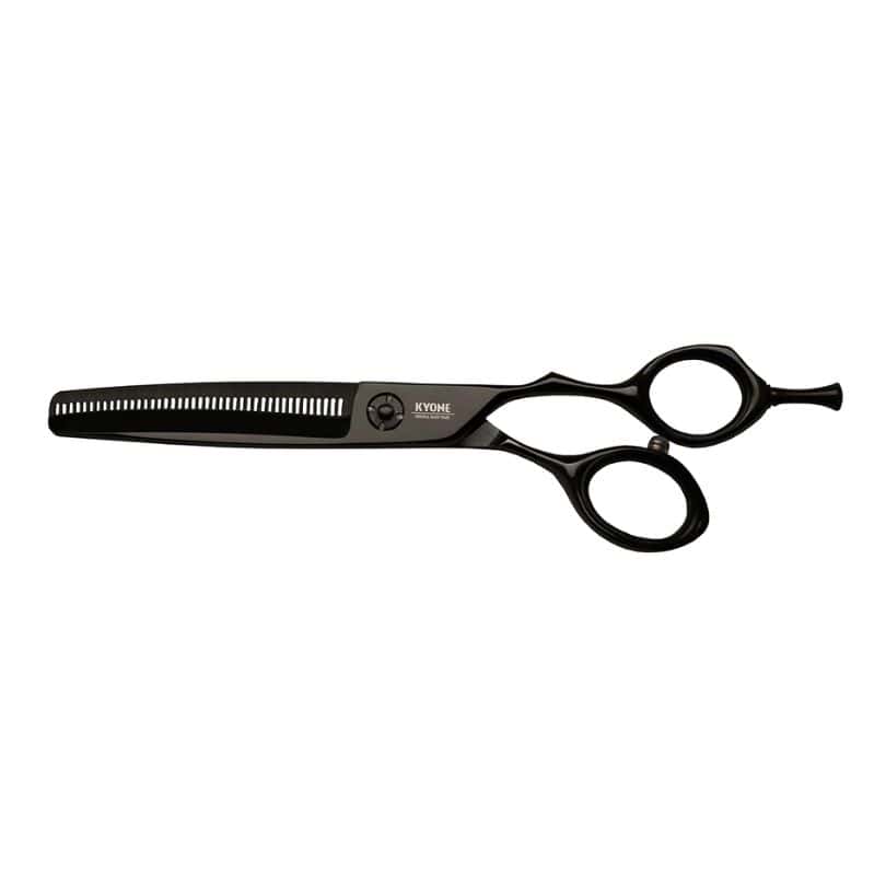 ΨΑΛΙΔΙ ΑΡΑΙΩΜΑΤΟΣ KYONE BLACK TITANIUM 510ΤB 6.0'' επαγγελματικό ψαλίδι αραιώματος KYONE Black Titanium 510TB 6.0''