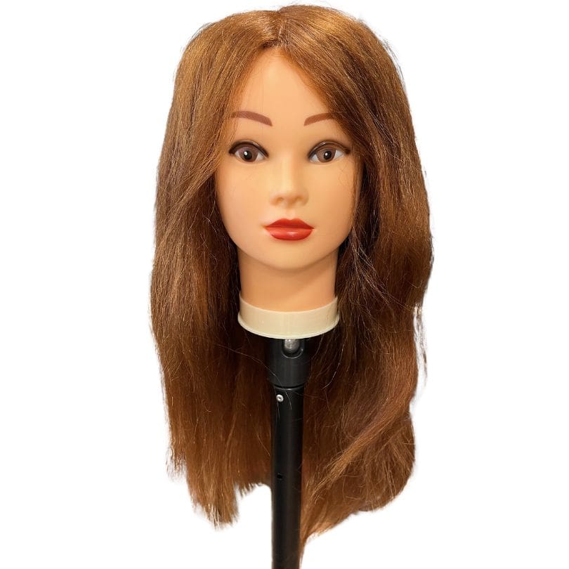 ΕΚΠΑΙΔΕΥΤΙΚΗ ΚΟΥΚΛΑ ΚΟΜΜΩΤΙΚΗΣ ΜΕ ΦΥΣΙΚΗ ΤΡΙΧΑ 65-70cm εκπαιδευτική κούκλα κομμωτικής 100% φυσική τρίχα 65-70cm