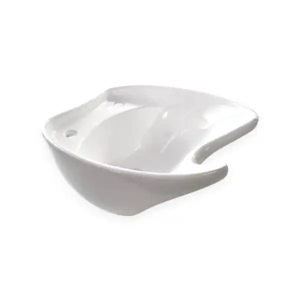 λευκή πορσελάνη λουτήρα