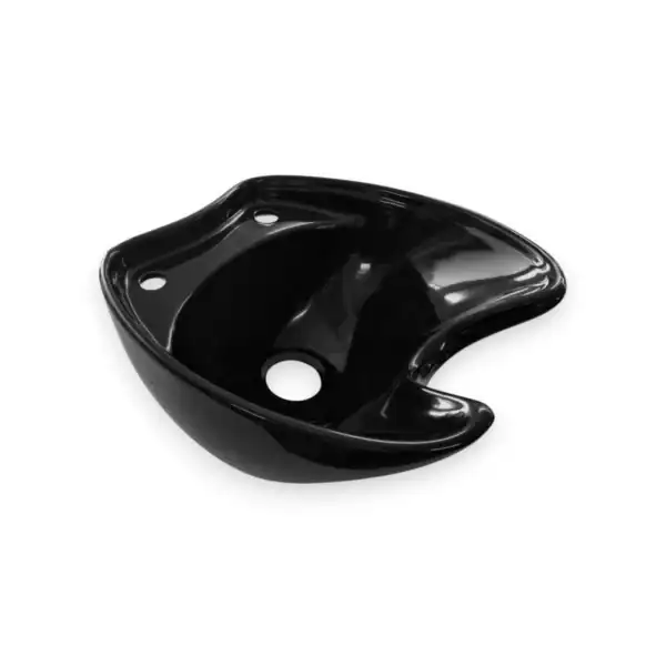 μαύρη πορσελάνη λουτήρα