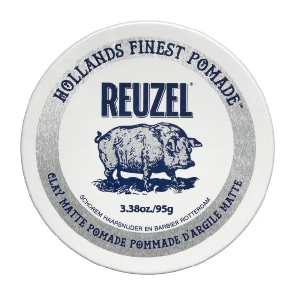 Reuzel Clay Matte Pomade κερί μαλλιών ματ