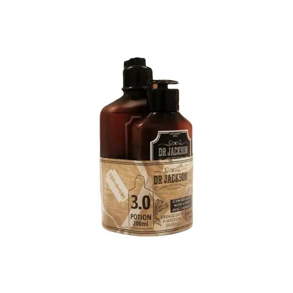 dr jackson ανδρικό σαμπουάν κιτ