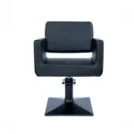 καρέκλα κομμωτηρίου υδραυλική μαύρη