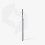 Diamond nail drill bit flame blue EXPERT head diameter 1,4 mm / working part 8 mm