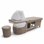 ΚΡΕΒΑΤΙ ΛΟΥΤΗΡΑ HEAD SPA & BODY TREATMENT ΜΕ ΕΝΣΩΜΑΤΩΜΕΝΟ ΠΟΔΟΛΟΥΤΡΟ - Image 2