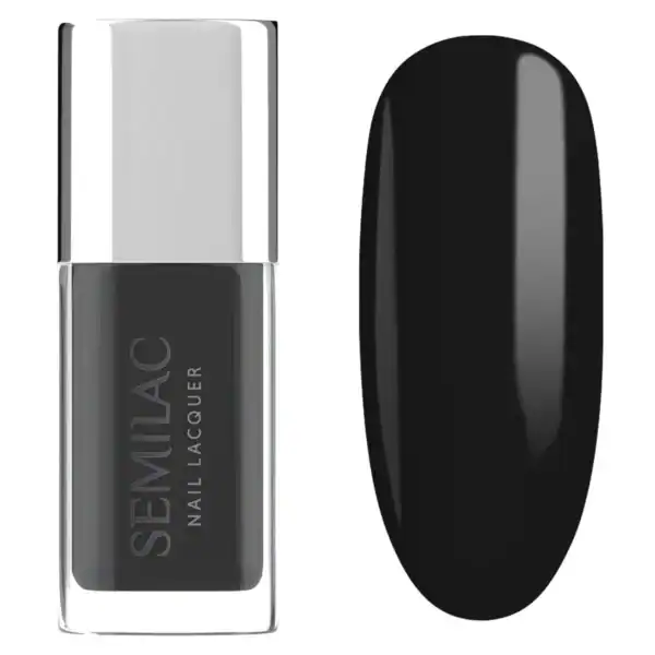 Semilac Nail Lacquer The Black 109