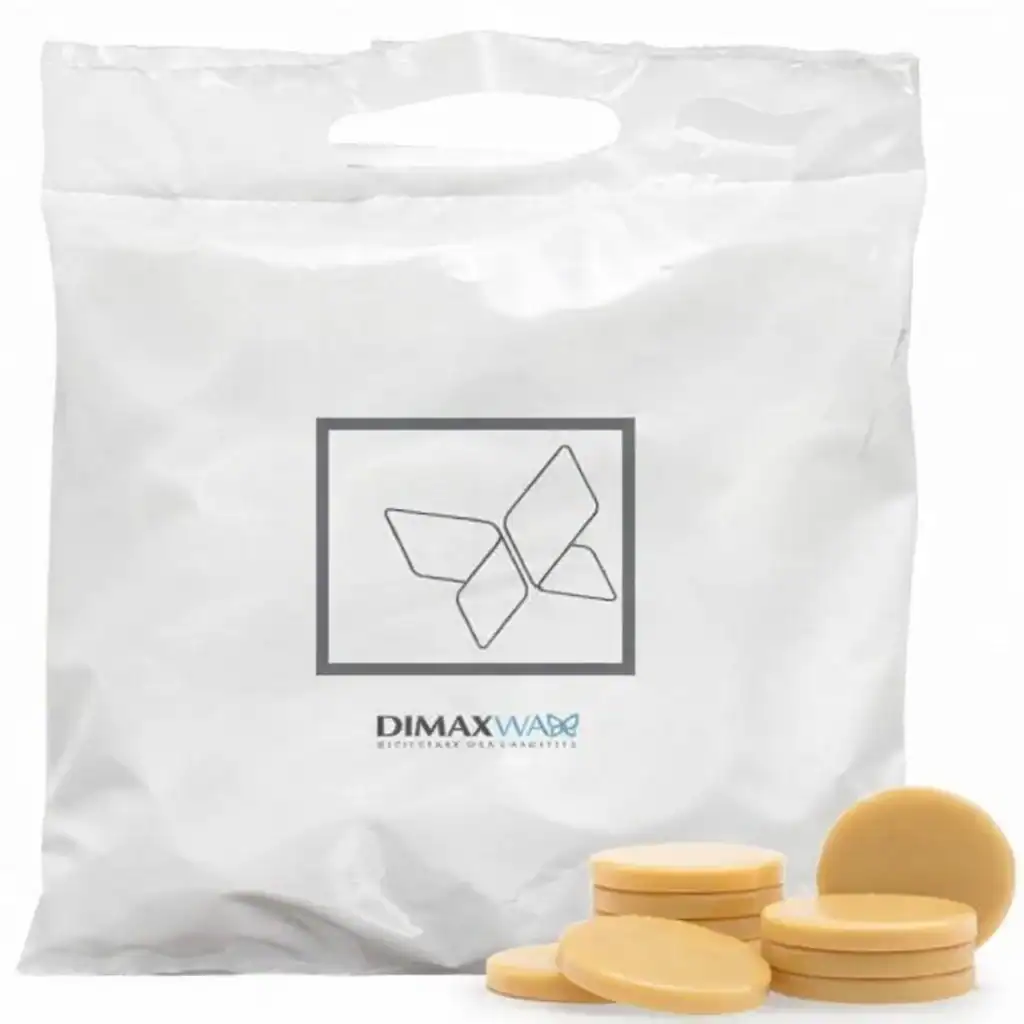 keri-apotrixosis-dimax-diskos-kitrino ΚΕΡΙ ΑΠΟΤΡΙΧΩΣΗΣ DIMAX WAX ΔΙΣΚΟΣ ΚΙΤΡΙΝΟ ΙΤΑΛΙΑΣ 1000gr - Image 1