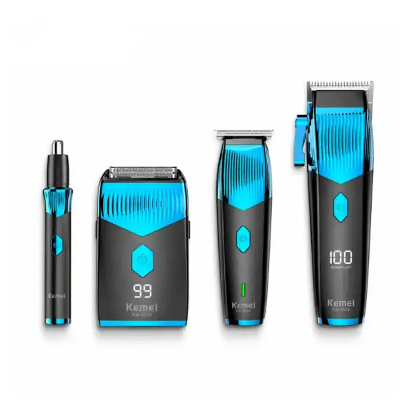 επαναφορτιζόμενο σετ περιποίησης 4 σε 1 Kemei KM-8534