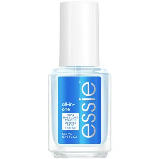 essie all in one top coat και βάση νυχιών