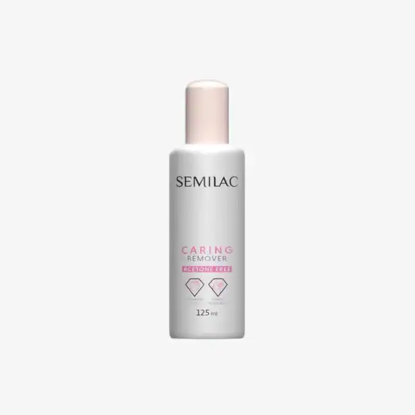 Semilac acetone free nail polish remover 125ml