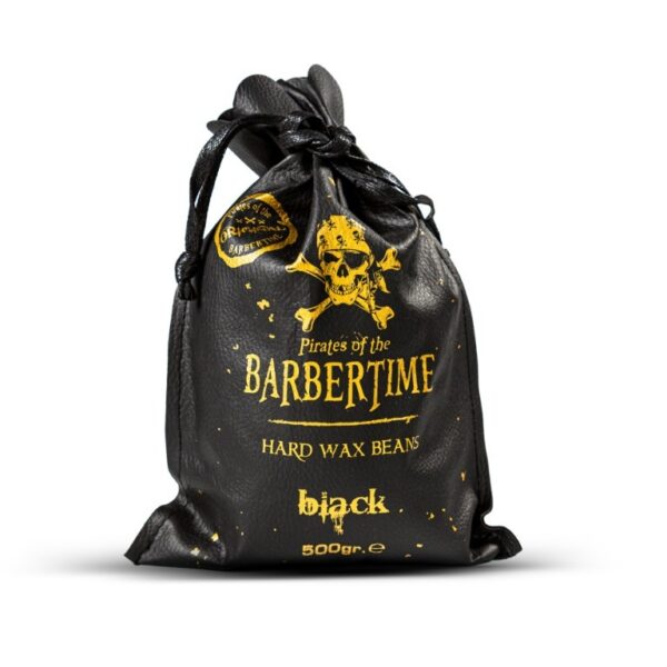 BARBERTIME hard wax black beans 500gr αποτριχωτικό κερί