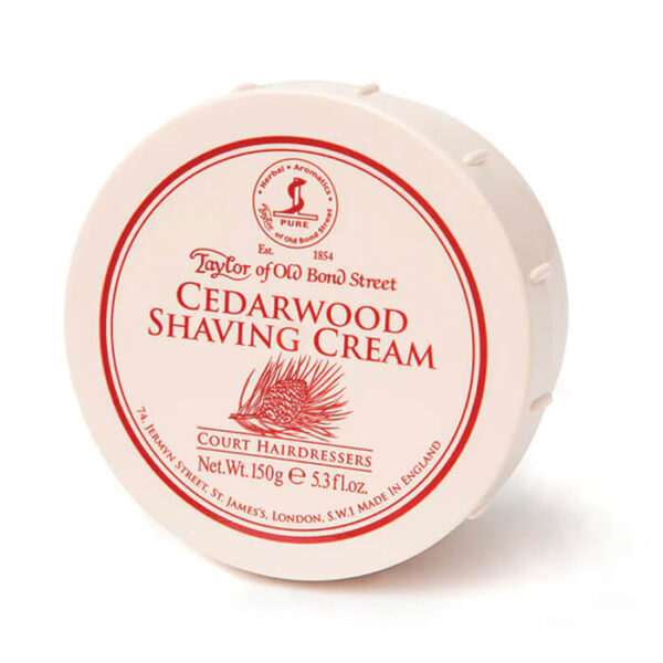 Taylor Of Old Bond Street Shaving Cream Cedarwood 150g