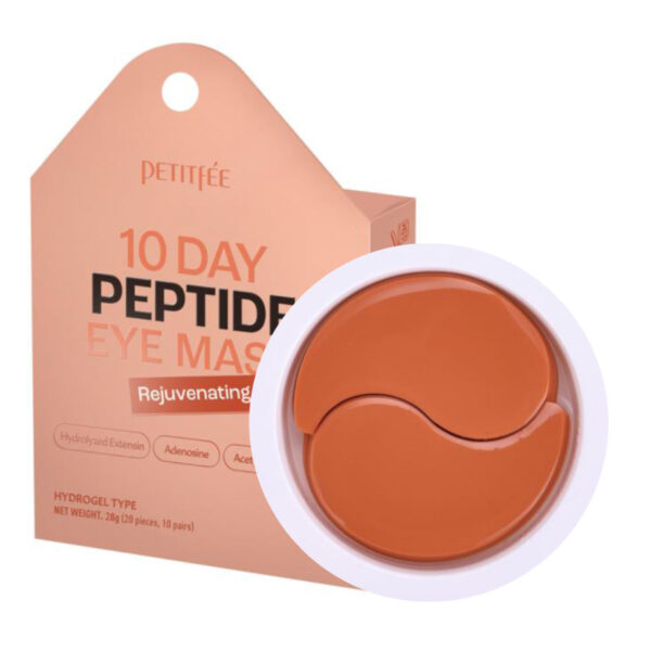 Petitfee Μάσκα Ματιών 10 Day Peptide για Αναζωογόνηση 20τμχ (Συσκευασία 20 Τεμαχίων)