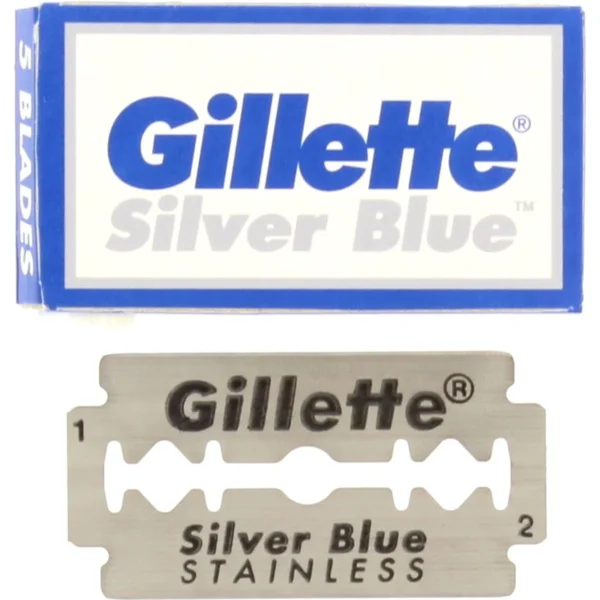 ΑΝΤΑΛΛΑΚΤΙΚΑ ΞΥΡΑΦΑΚΙΑ GILETTE SILVER BLUE 5τμχ