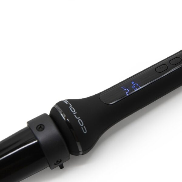 μασιά μαλλιών CORIOLISS Glamour Wand Digital Black Soft Touch