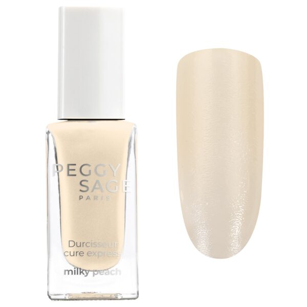 σκληρυντικό νυχιών Cure Εxpress Peggy Sage Milky Peach 11ml σκληρυντική θεραπεία