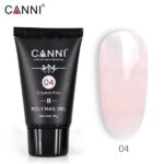 CANNI Poly Nail Gel 45g N4 Crystal Pink Acrygel Gel Τζελ νυχιών