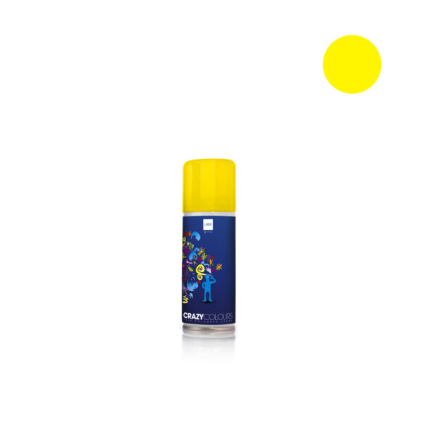 Labor new crazy color yellow κίτρινο 125ml χρωματιστό σπρέι μαλλιών