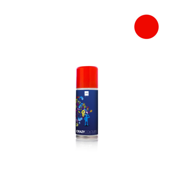 Labor new crazy color red κόκκινο 125ml χρωματιστό σπρέι μαλλιών