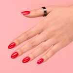 ημιμόνιμο χρωματιστό βερνίκι uv gel polish 063 legendary red Semilac