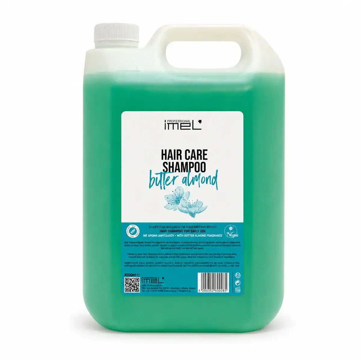 bitter-almond-sampouan-4lt IMEL ΣΑΜΠΟΥΑΝ ΠΙΚΡΑΜΥΓΔΑΛΟ 4000ml - Image 1