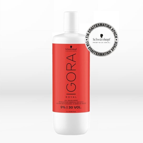 Shwarzkopf οξυζενέ Igora Royal 30V 9% 1000ml οξειδωτικό μαλλιών