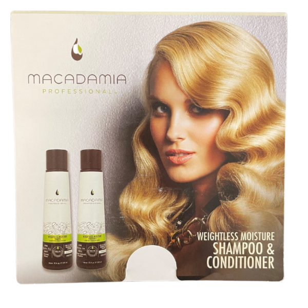 Macadamia Shampoo & Conditioner Weightless Moisture MacPro Duo 2x10ml