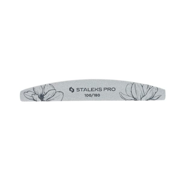 Staleks Pro Expert 40 λίμα νυχιών μισοφέγγαρο half moon 100/180 25 τεμάχια