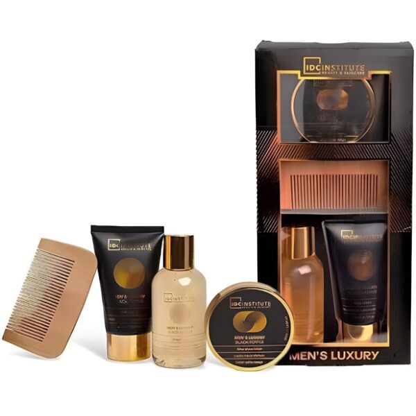 Set IDC Institute Men's Luxury Bath Giftset Black Pepper- Σετ Περιποίησης