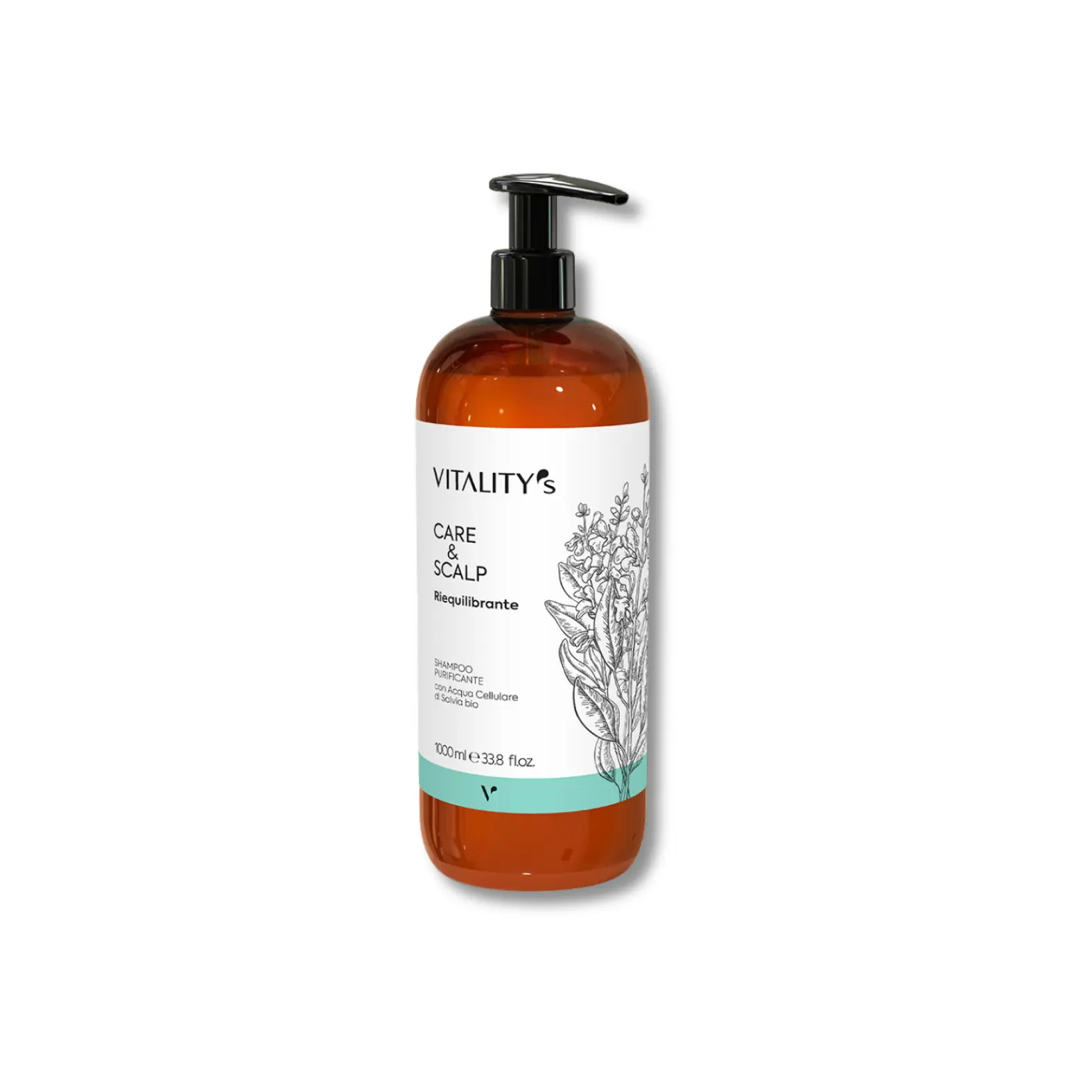 vitalitys_shampoo_1000_pitiridas εξισορροπητικό σαμπουάν Vitality’s για λιπαρό τριχωτό