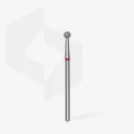 Diamond nail drill bit ball red EXPERT head diameter 3,5 mm