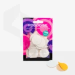 Disposable white files for pedicure disc PODODISC L EXPERT 100 grit (50 pcs)