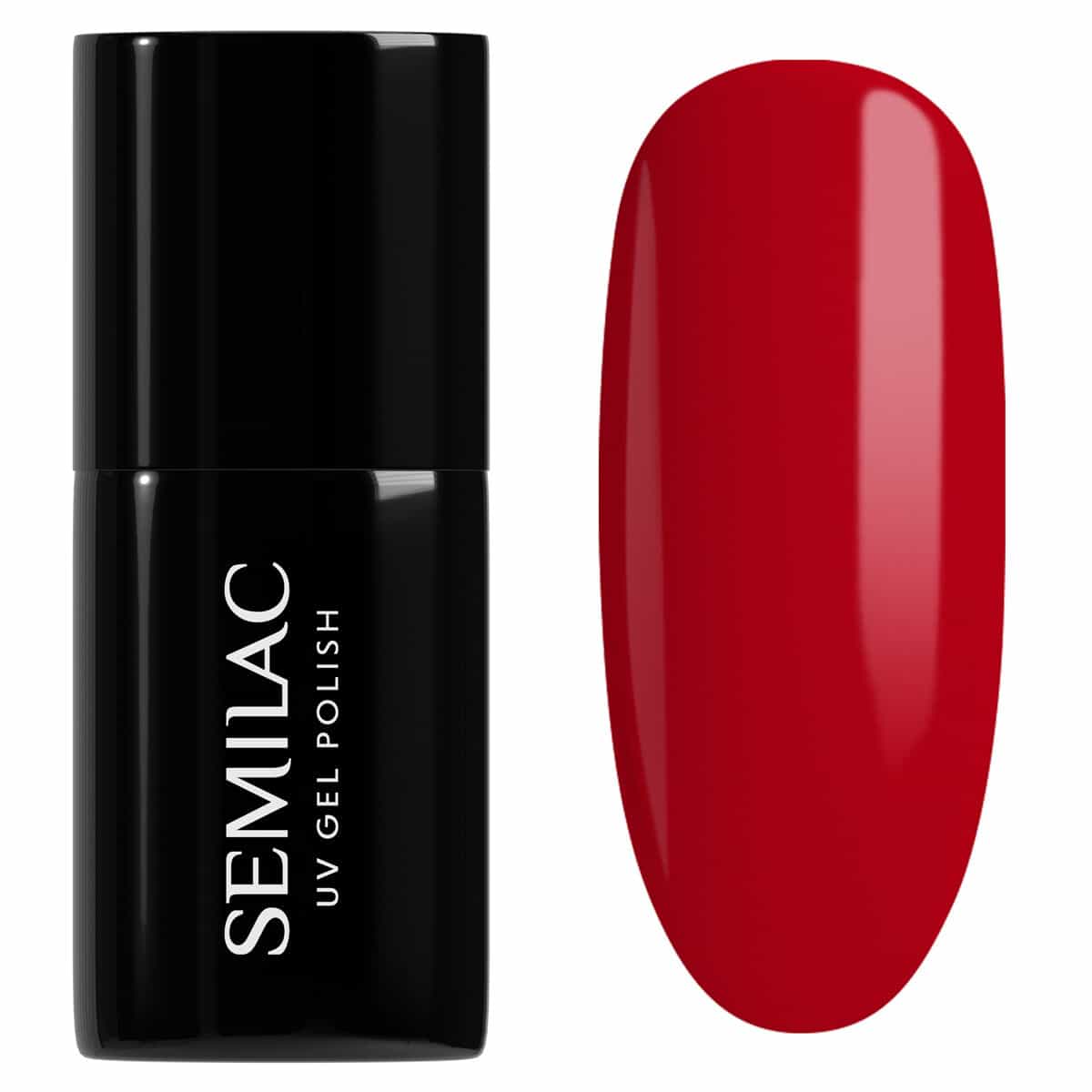 semilac-uv-polish-a712 ΗΜΙΜΟΝΙΜΟ ΒΕΡΝΙΚΙ SEMILAC A712 OLD RED 7ml - Image 1