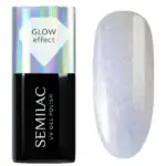 ημιμόνιμο βερνίκι semilac 986 milky blue glow 7 ml