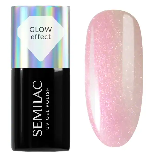 ημιμόνιμο βερνίκι semilac 988 nude pink glow 7 ml