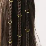 ΔΙΑΚΟΣΜΗΤΙΚΟΙ ΚΡΙΚΟΙ ΓΙΑ JUMBO BRAIDS ΚΡΙΚΟΙ ΧΡΥΣΟΙ 10τμχ - Image 2